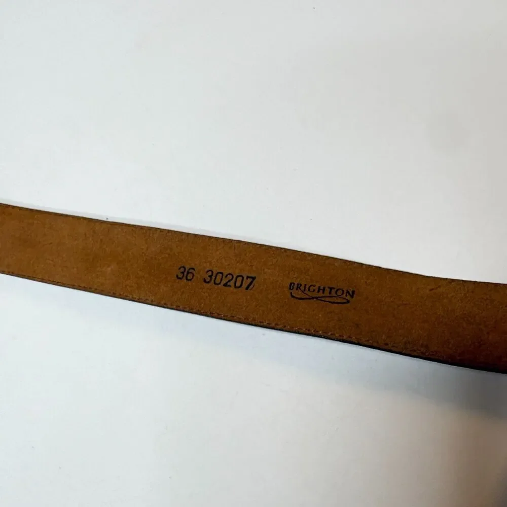 BRIGHTON Women's Vintage Belt Size 36